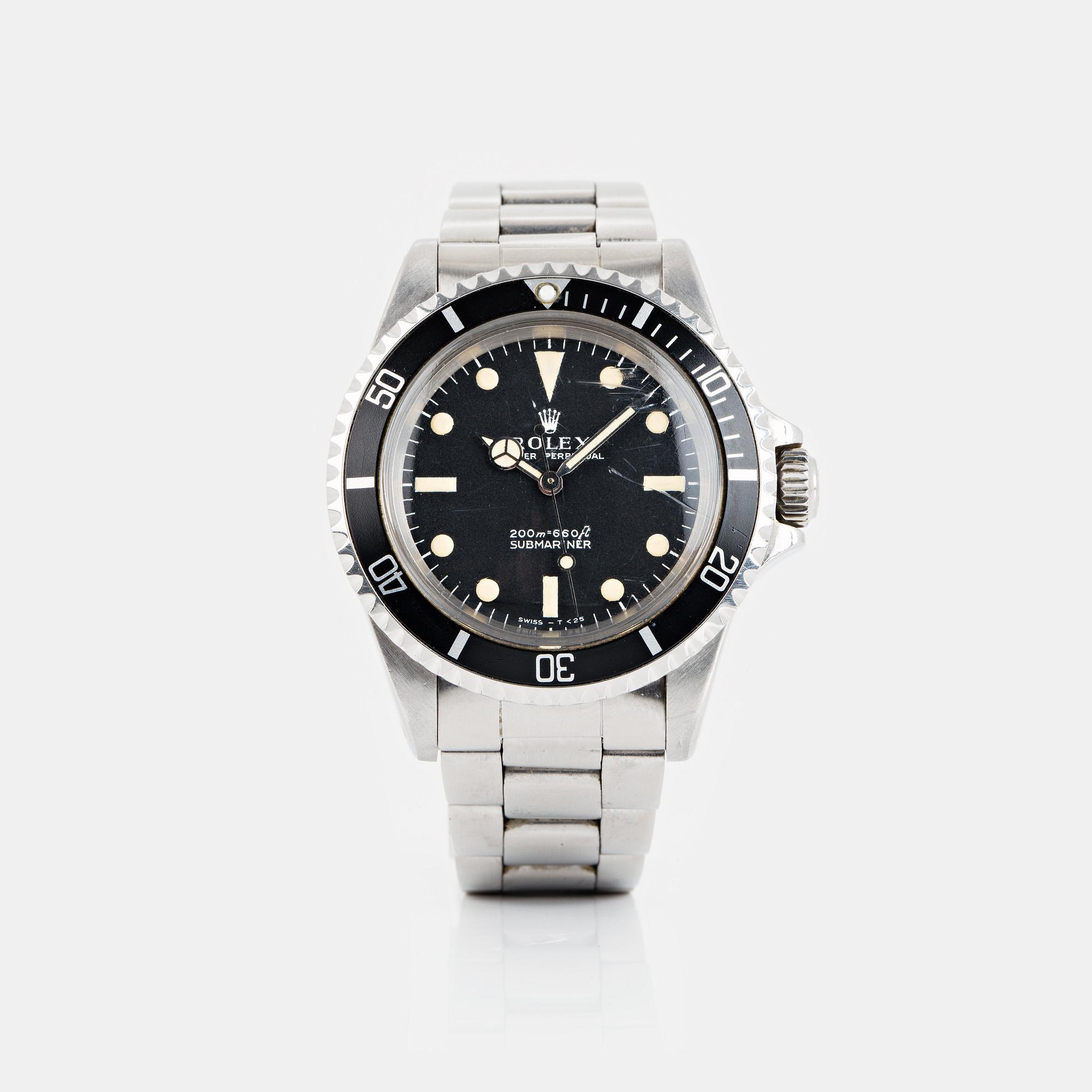 ROLEX, Submariner, "Meters first".