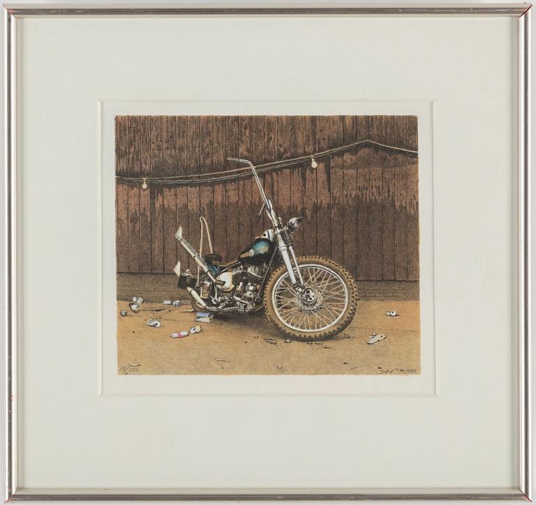 JOHN-E FRANZÉN, lithographs in colour, 1998, signed 18/320, 114/320.