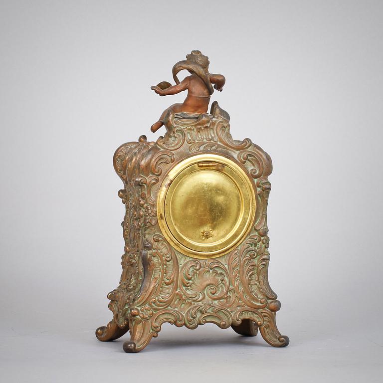 BORDSPENDYL, Ansonia Clock Co, New York, USA.