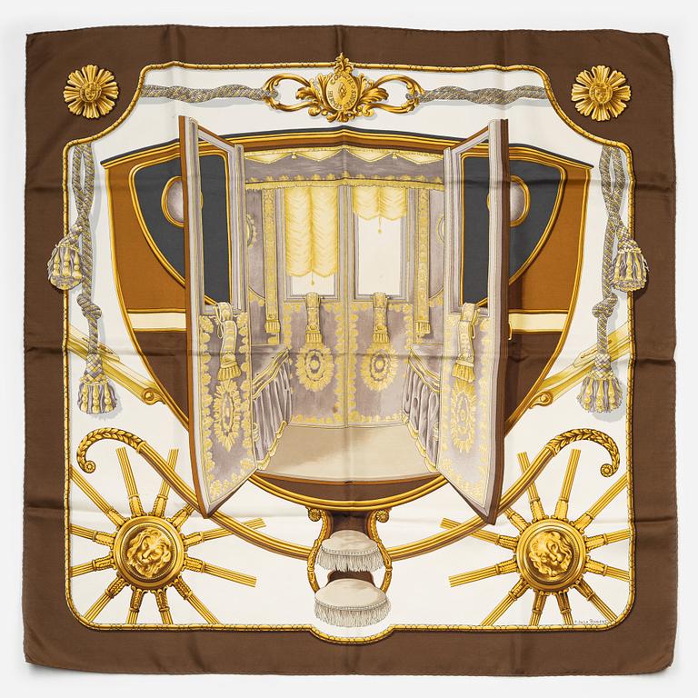 Hermès, scarf, "Coach".