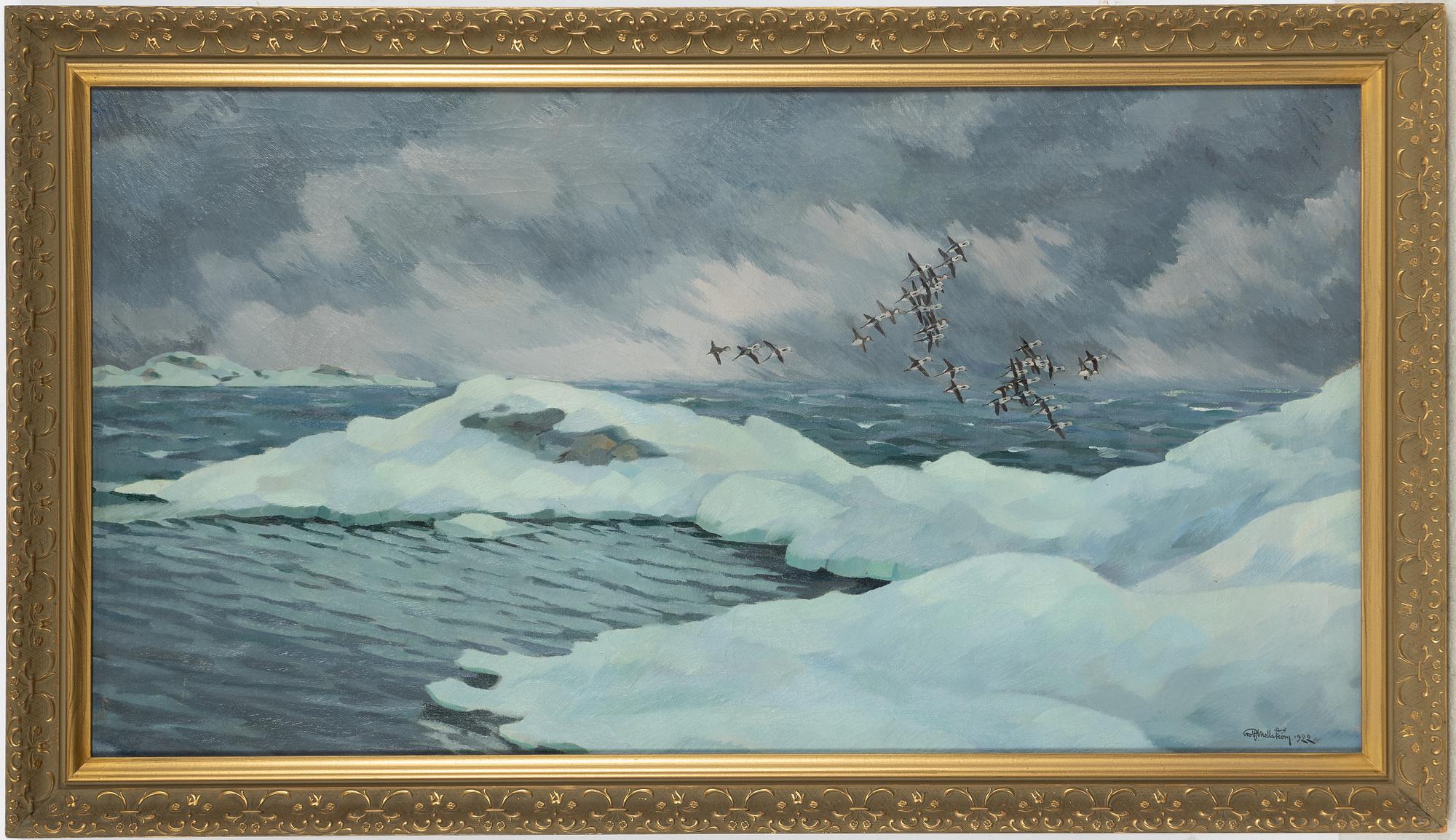 Rolf Mellström, Sea Bird in Flight.