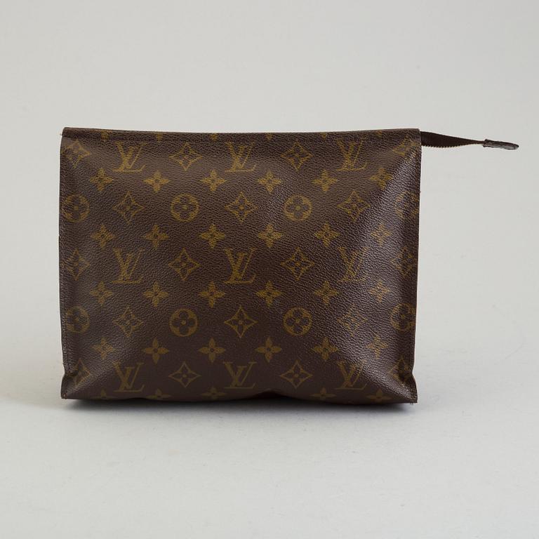 a LOUIS VUITTON toilet bag.