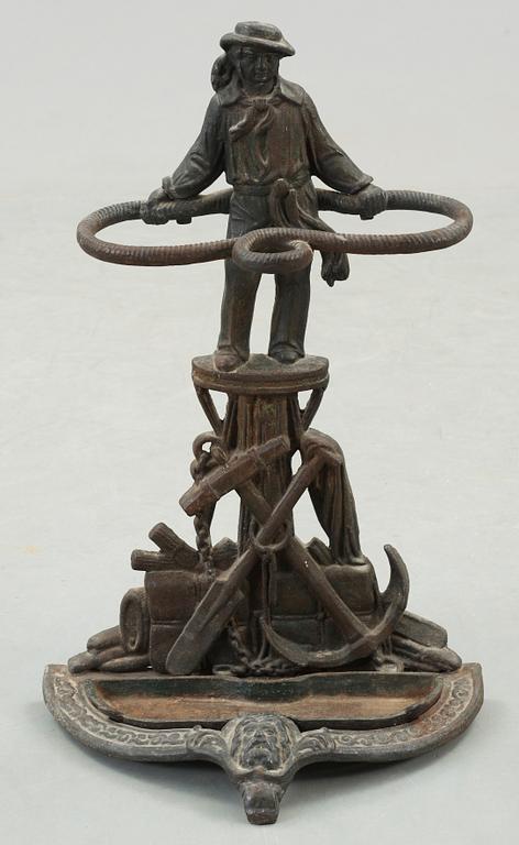 PARAPLYSTÄLL, gjutjärn, 1900-talets början.