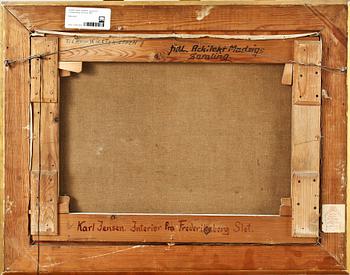 KARL JENSEN, olja på duk, monogramsign samt dat 1922.