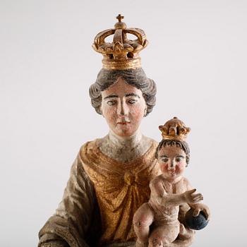SKULPTUR, sannolikt nordeuropa, 1800-tal eller äldre.