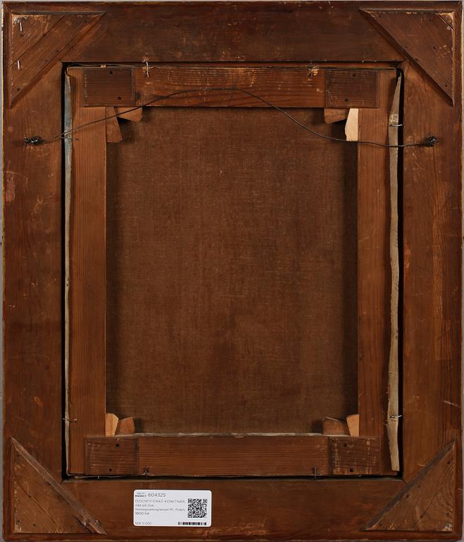 OIDENTIFIERAD KONSTNÄR, olja på duk, monogramsignerad MI, Polen, 1800-tal.