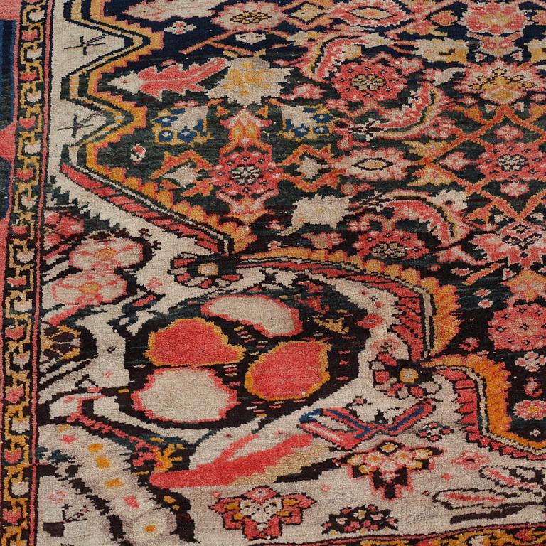 A rug, possible Malayer, semiantique/antique, 342 x 188 cm.