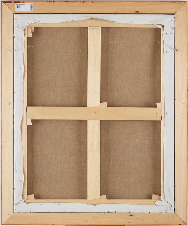 Ulf Trotzig, Abstrakt i grönt och gult.