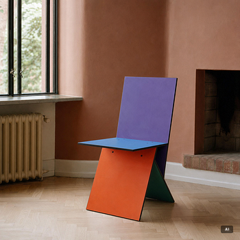 Verner Panton, A chair, "Vilbert", IKEA, 1990s.