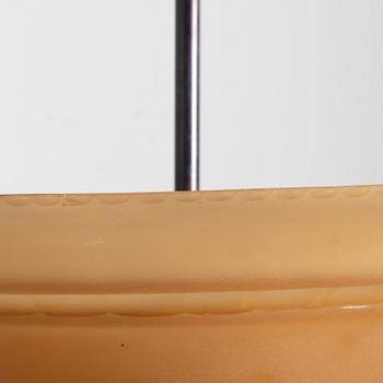 Edward Hald, taklampa, Orrefors, 1930-tal.