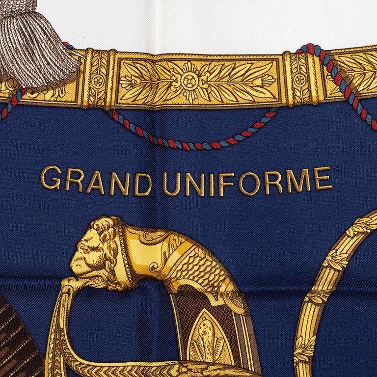 Hermès, scarf, "Grand Uniforme".