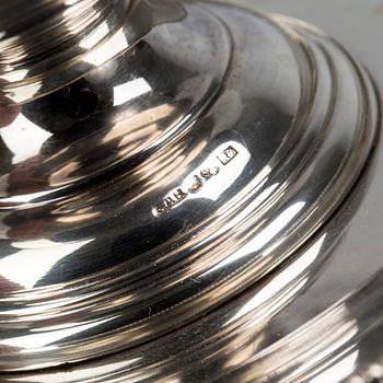 SÅSSKÅL, GAB Stockholm 1919, silver, vikt 380 g.