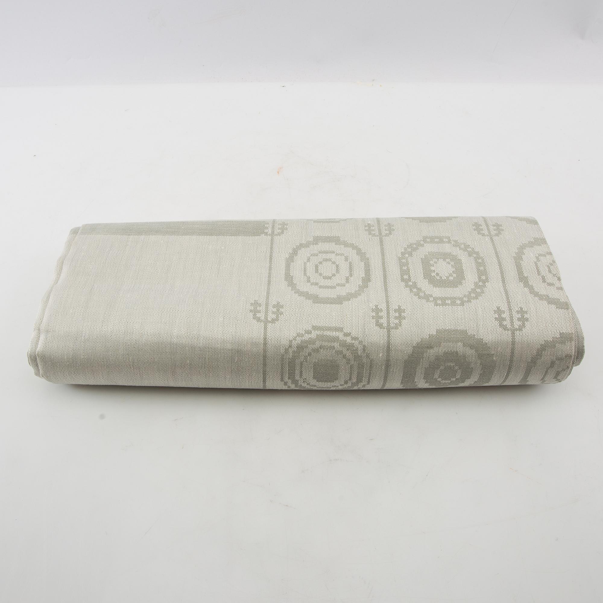 Dora Jung, fabric "Timber" for Tampella Finland damask approximately 230 x 133 cm.