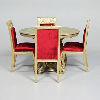 MATSALSMÖBLEMANG, 5 delar, 1900/2000-tal.