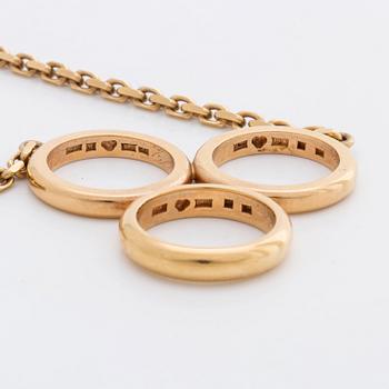 NECKLACE 18K gold, 51,7 g.