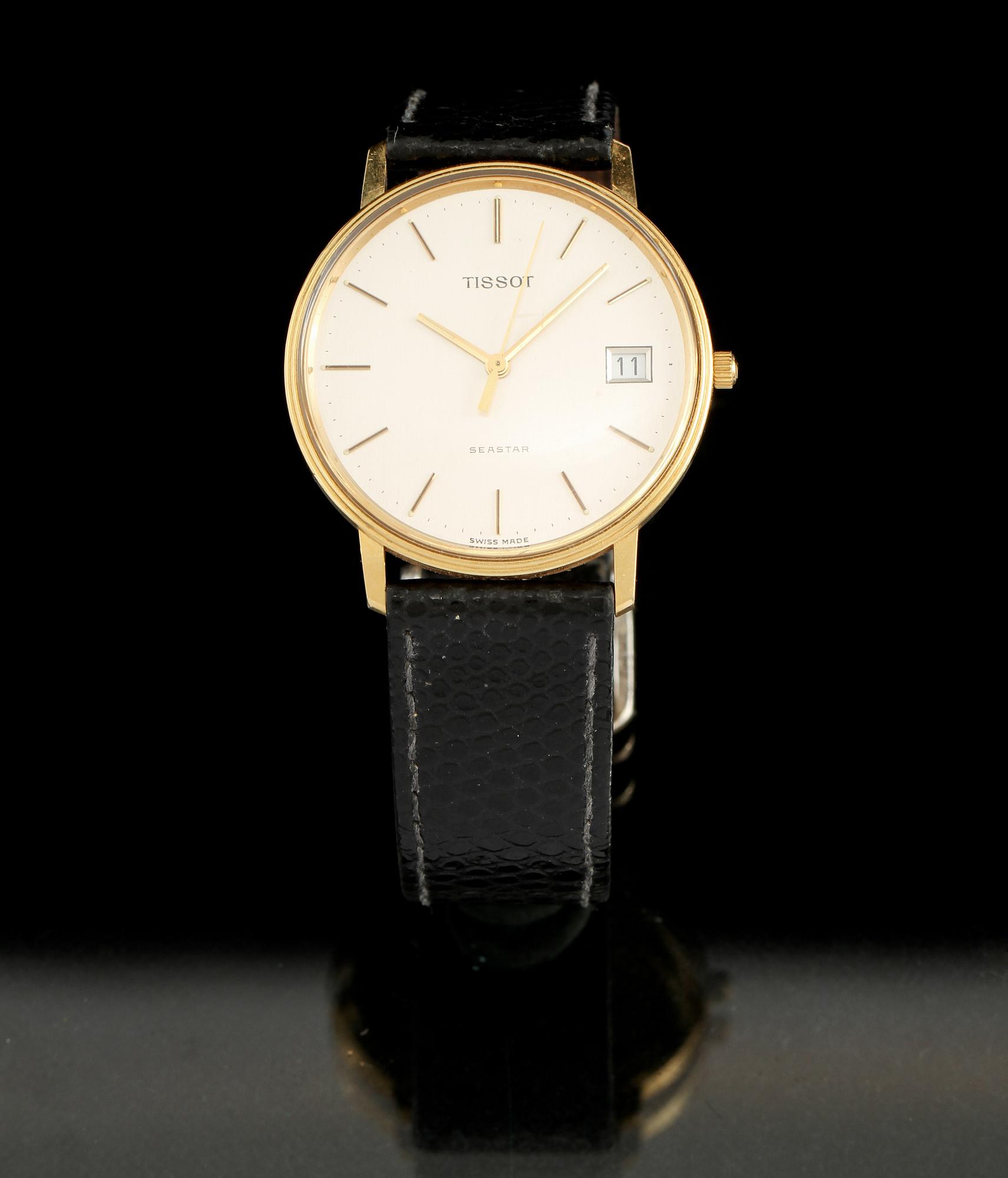 ARMBANDSUR, 18 k guld, "Seastar", Tissot, 1900-talets andra hälft.