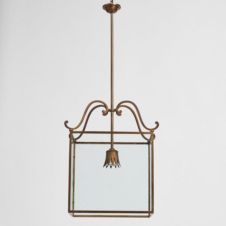 Erik Tidstrand, taklampa, modell "25162", Nordiska Kompaniet, Swedish Grace 1920-tal.