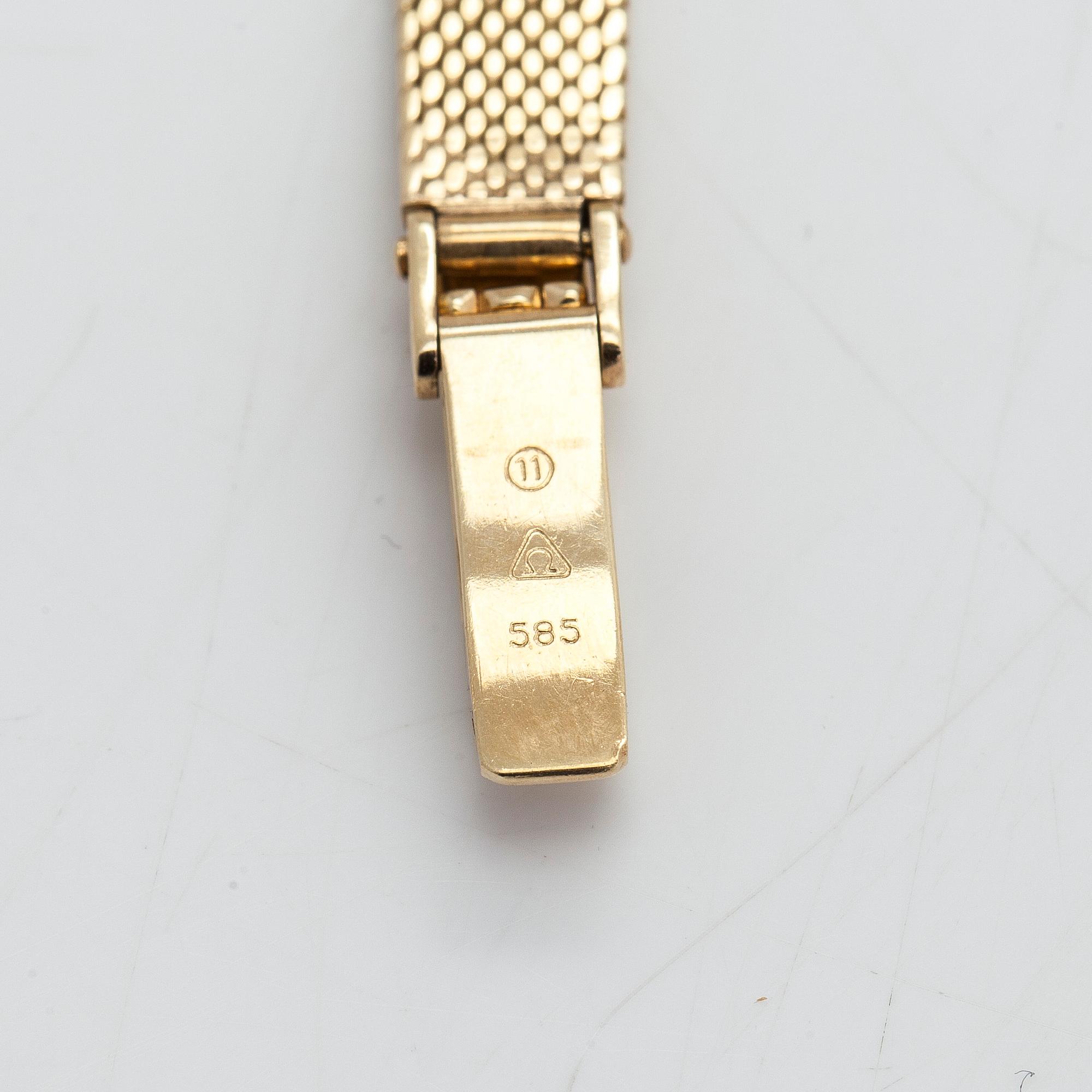 Omega, armbandsur, 17 mm.