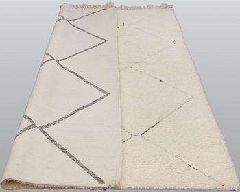 A moroccan carpet, ca 248 x 167 cm.