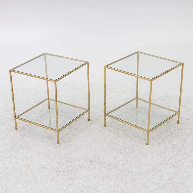 A pair of 'Wing' sofa tables, Ruth & Joanna, contemporary.