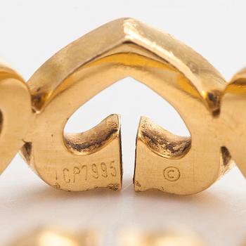 Cartier, ring, "C de Cartier", 18K guld och diamanter.