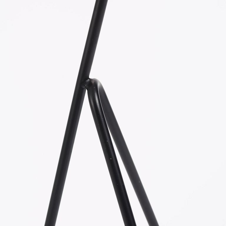 Greta Magnusson Grossman, a black lacquered 'G-33' / Grasshopper floor light, Bergboms, Malmö, Sweden 1950s.
