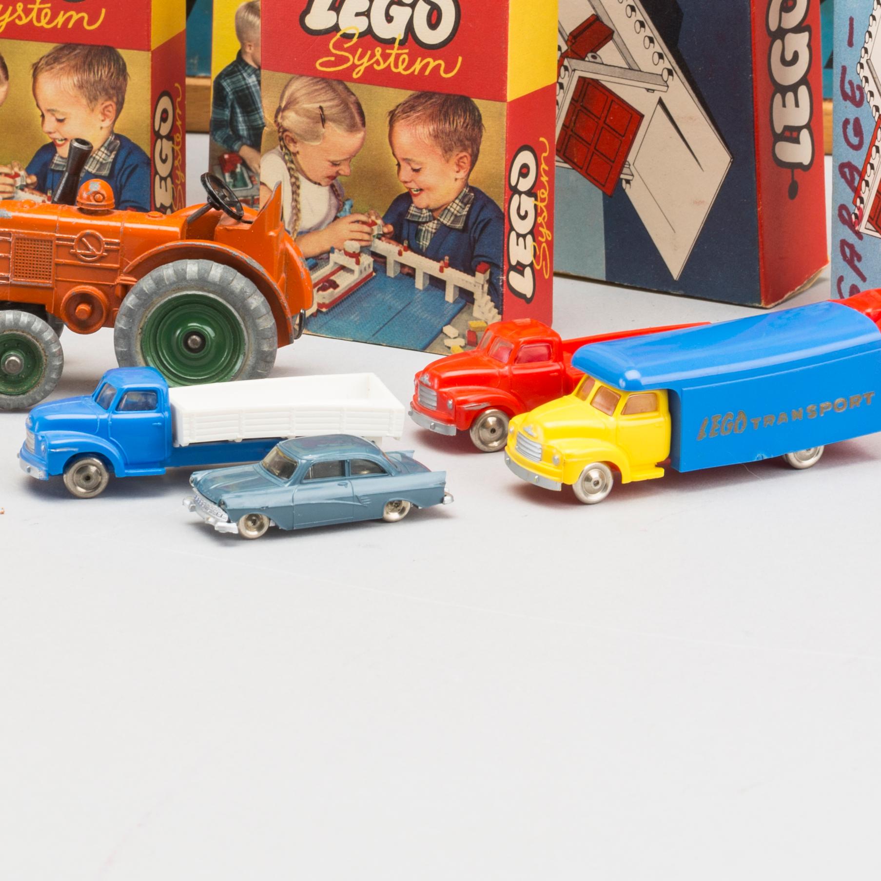 SAMLING LEGO, bl.a. 1950/60-tal,