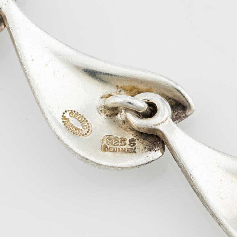 Georg Jensen, collier, sterlingsilver, Danmark.