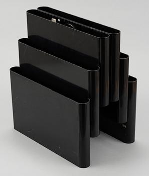 TIDNINGSSTÄLL, plast, Giotto Stoppino, Kartell, Italien, 1970-tal.
