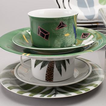 MAT/TESERVIS, 36 delar, porslin, Rörstrand Designers Collection.