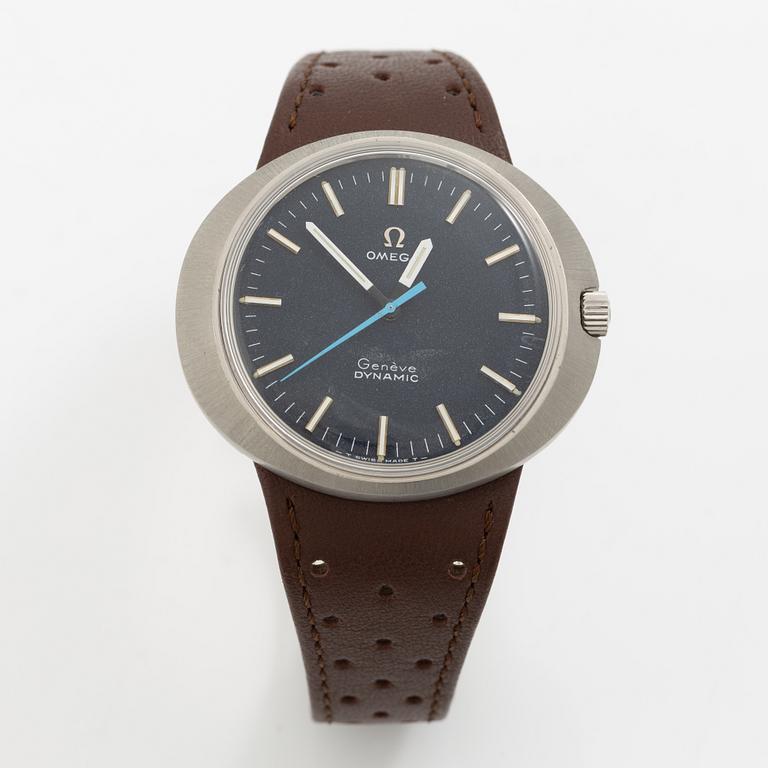 Omega, Geneva, Dynamic, wristwatch, 41 x 36 mm.