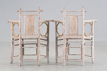 KARMSTOLAR, kolonialstil, 1900-talets slut.