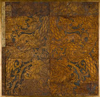 Tapet/gyllenläder, troligtvis Italien 1600-tal.
