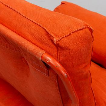 Gillis Lundgren, a pair of 'Dixi' armchairs, IKEA, launched 1973.