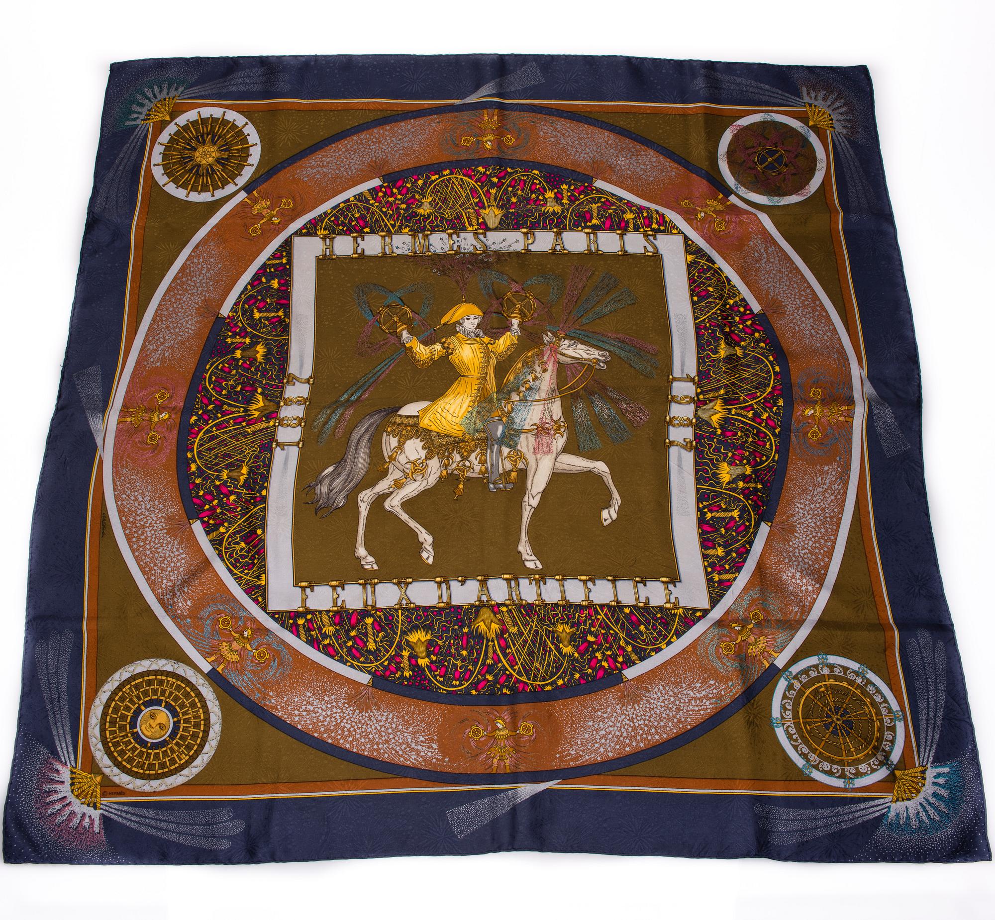 SCARF, "Feux d'Artifice", Hermès.