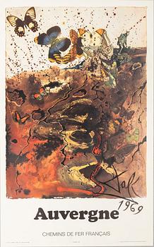 Salvador Dalí, 'Auvergne'.