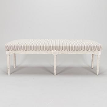 Bänk, sengustaviansk, 1800-tal.