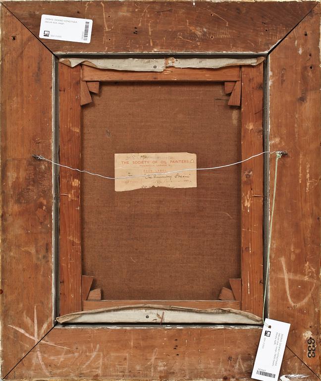 OKÄND KONSTNÄR, olja på duk, osign, 1900-talets första hälft.