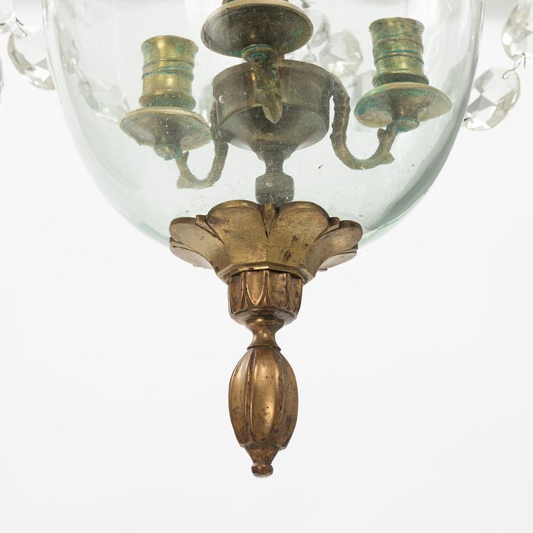 A Gustavian style chandelier, early 20th Century.