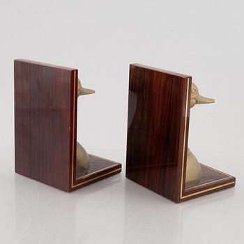 A pair of bookends, second half of the 20th Century.