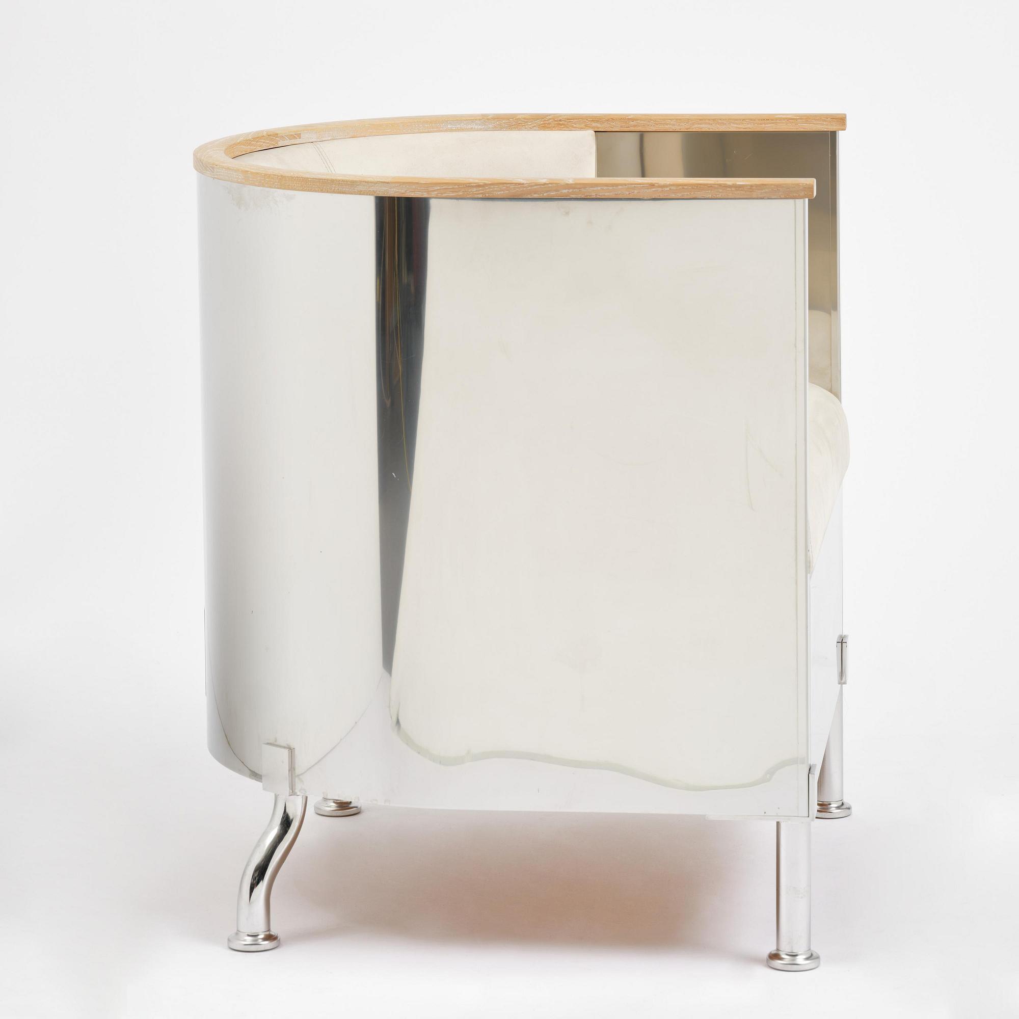 Mats Theselius, an "Inox" armchair, ed. HC 16/19, Källemo, Värnamo, post 2015.