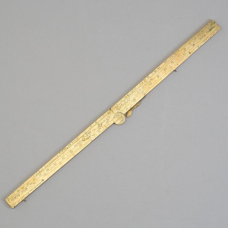 A Brass ector by Butterfield Paris 18th century.