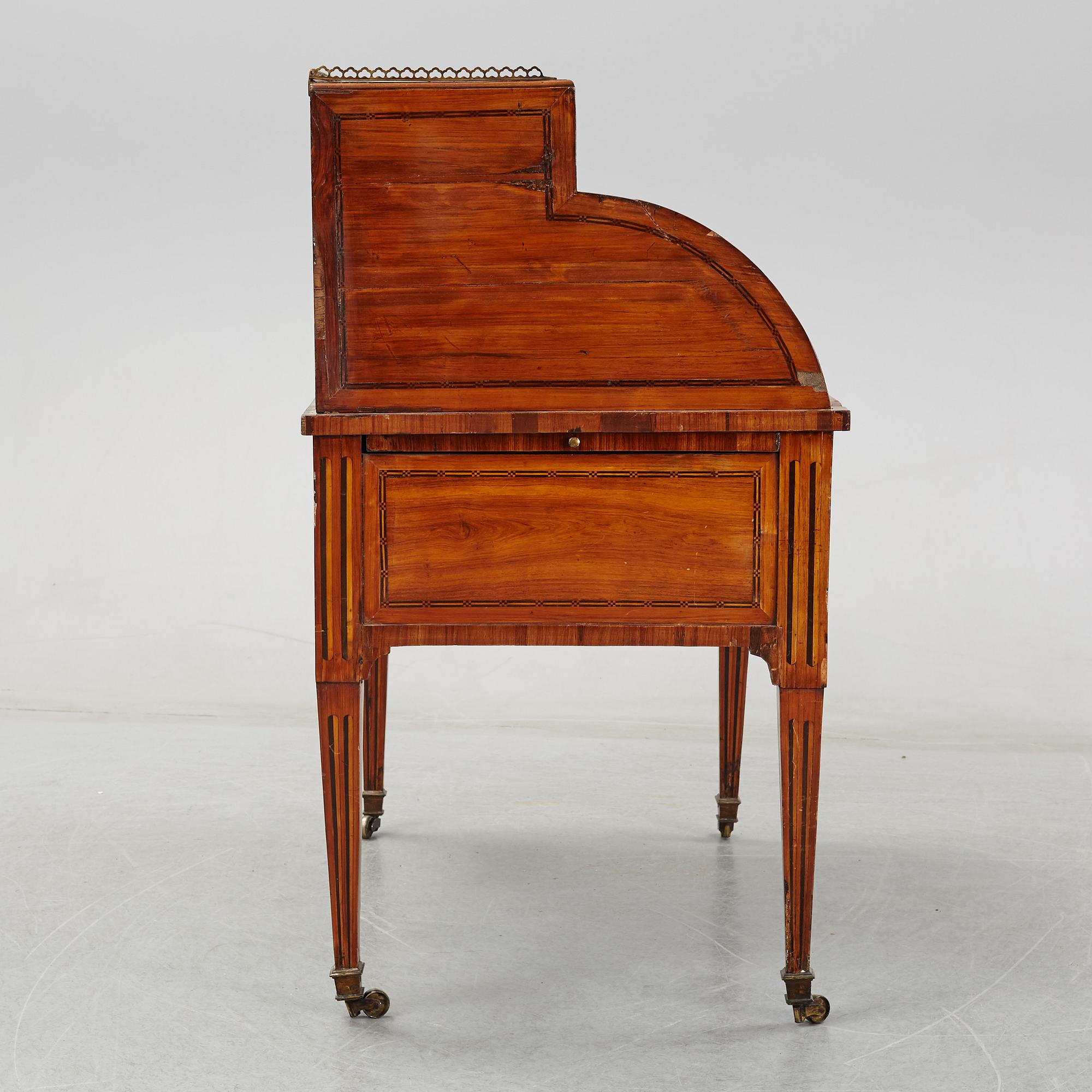 A Louis XVI secretaire, ca 1800.
