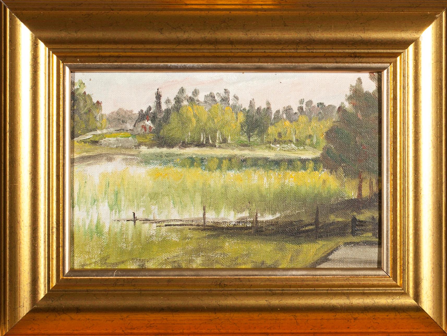 MATHILDA LAGERSPETZ, tillskriven, olja på duk, uppfodrad på skiva, osignerad.