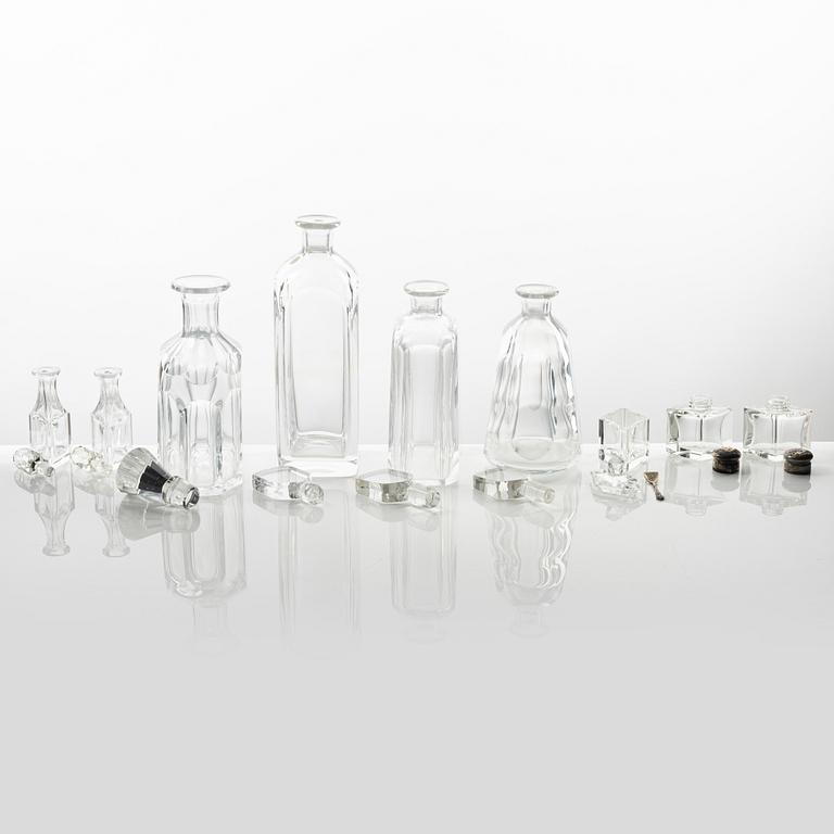 Set of glassware, ca 115 pieces, Elis Bergh, "Kronoberg", mid 1900's.