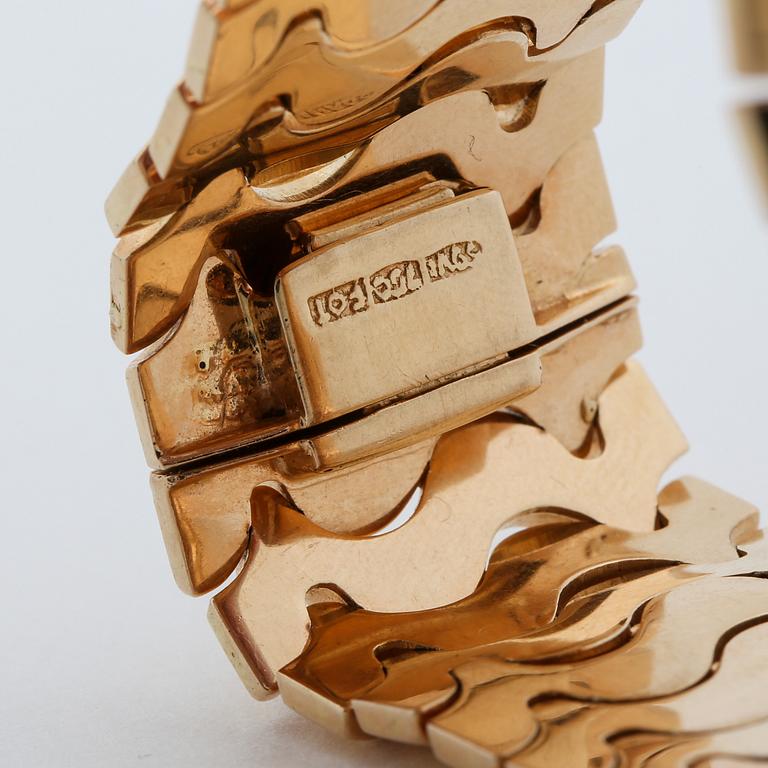 Bracelet, 18K gold, Italy.