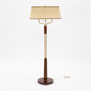 A Swedish Modern floor lamp, 1940's/50's.