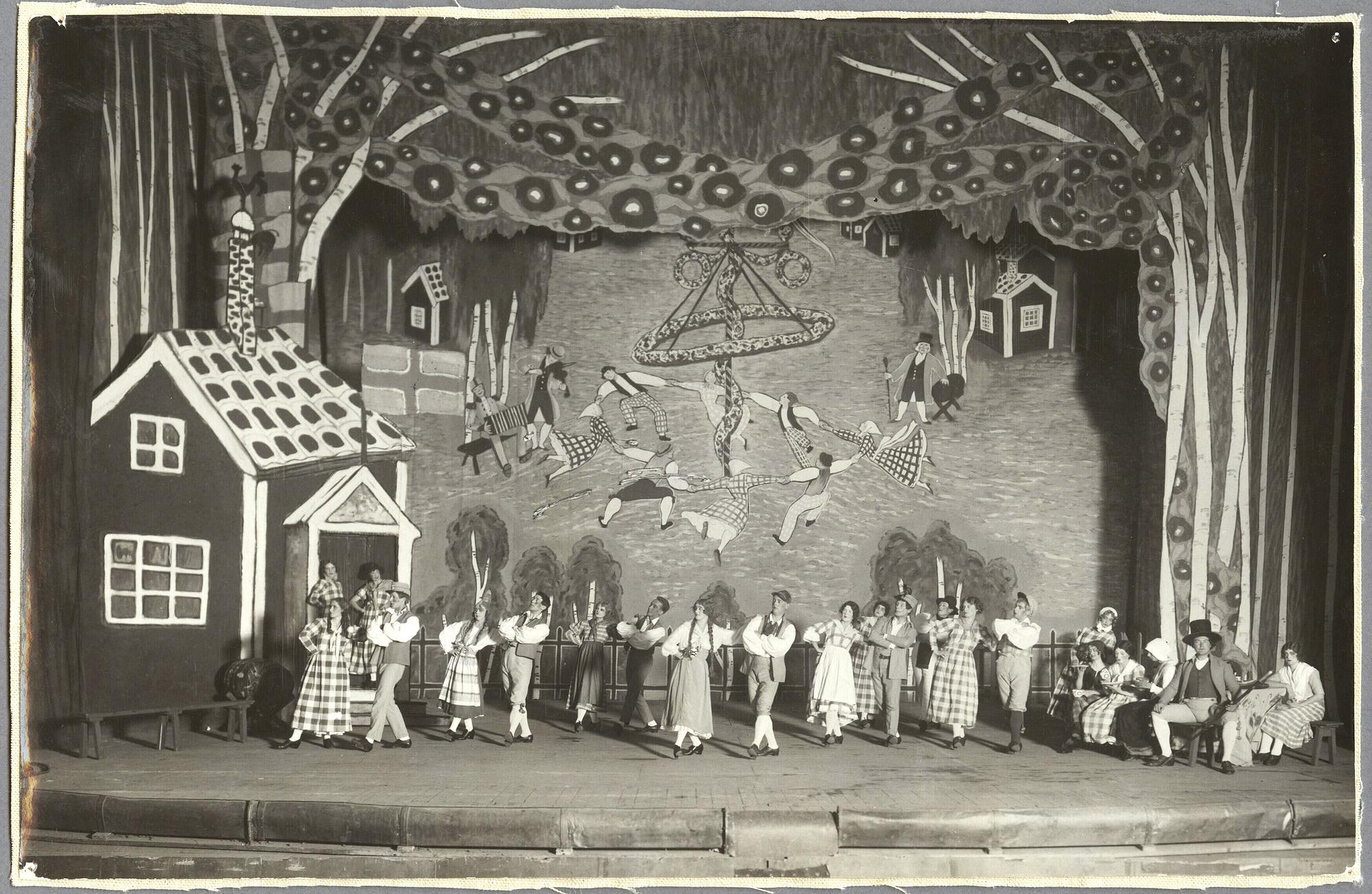 Nils von Dardel, ”Midsommar”.