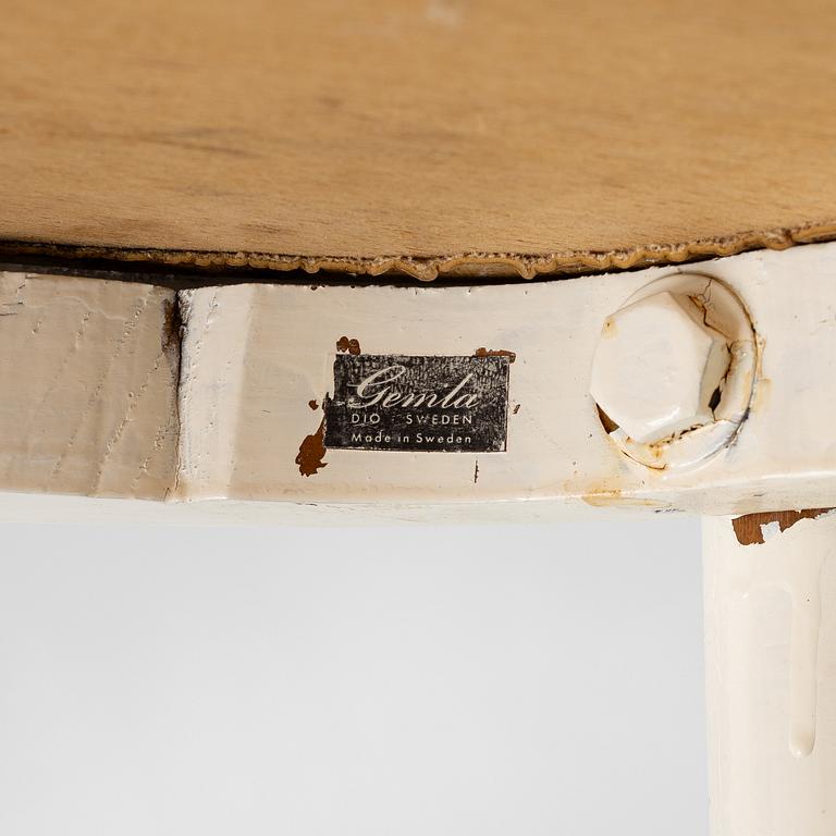 Stolar, 6 st, Gemla, 1900-talets andra hälft.