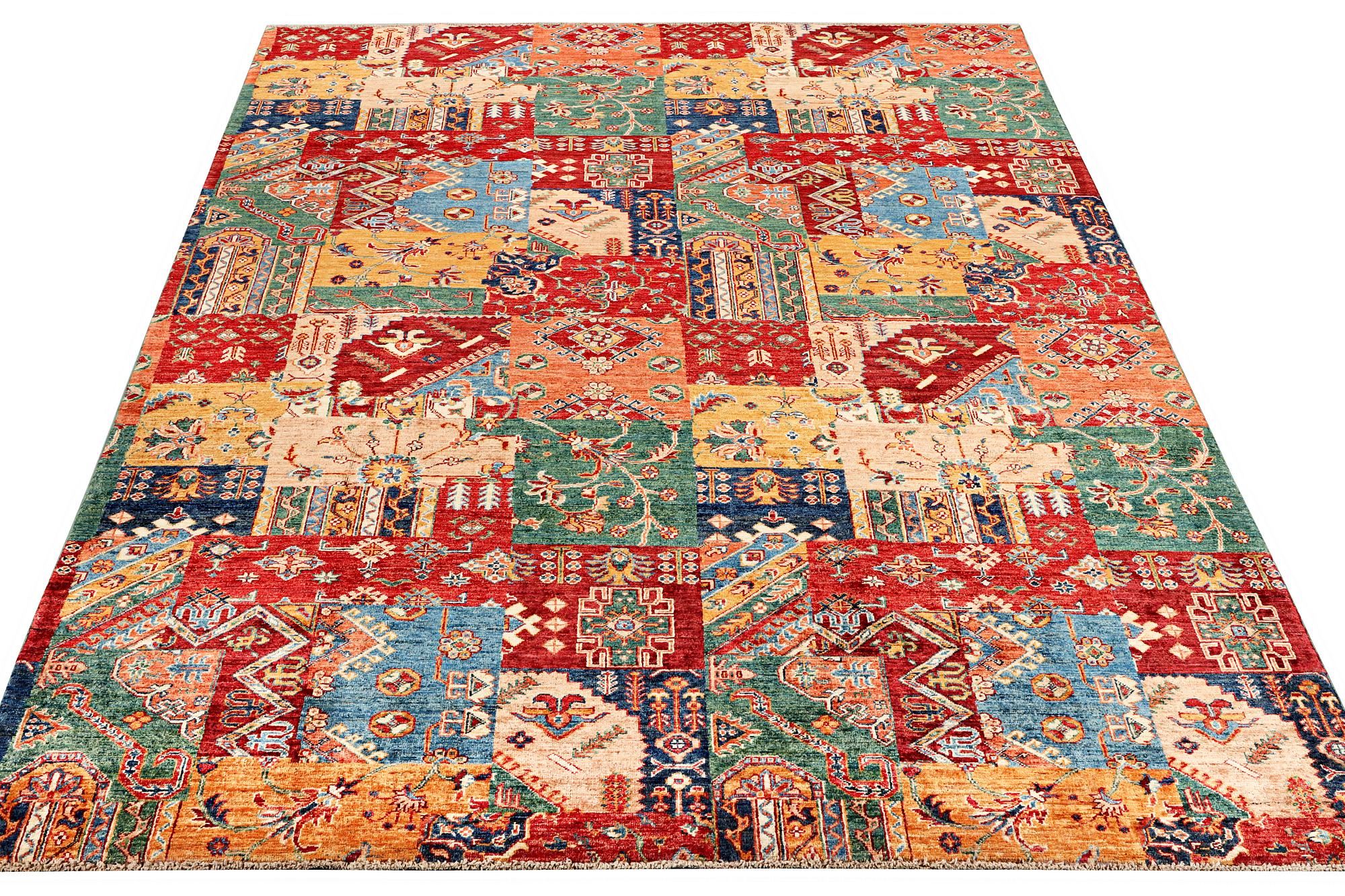 A Kazak carpet, c. 296 x 209 cm.